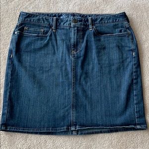 Eddie Bauer denim skirt
